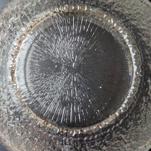 Vintage | Indiana Glass | Crystal Ice / Tree Bark | large serving bowl - Picture 7 of 11